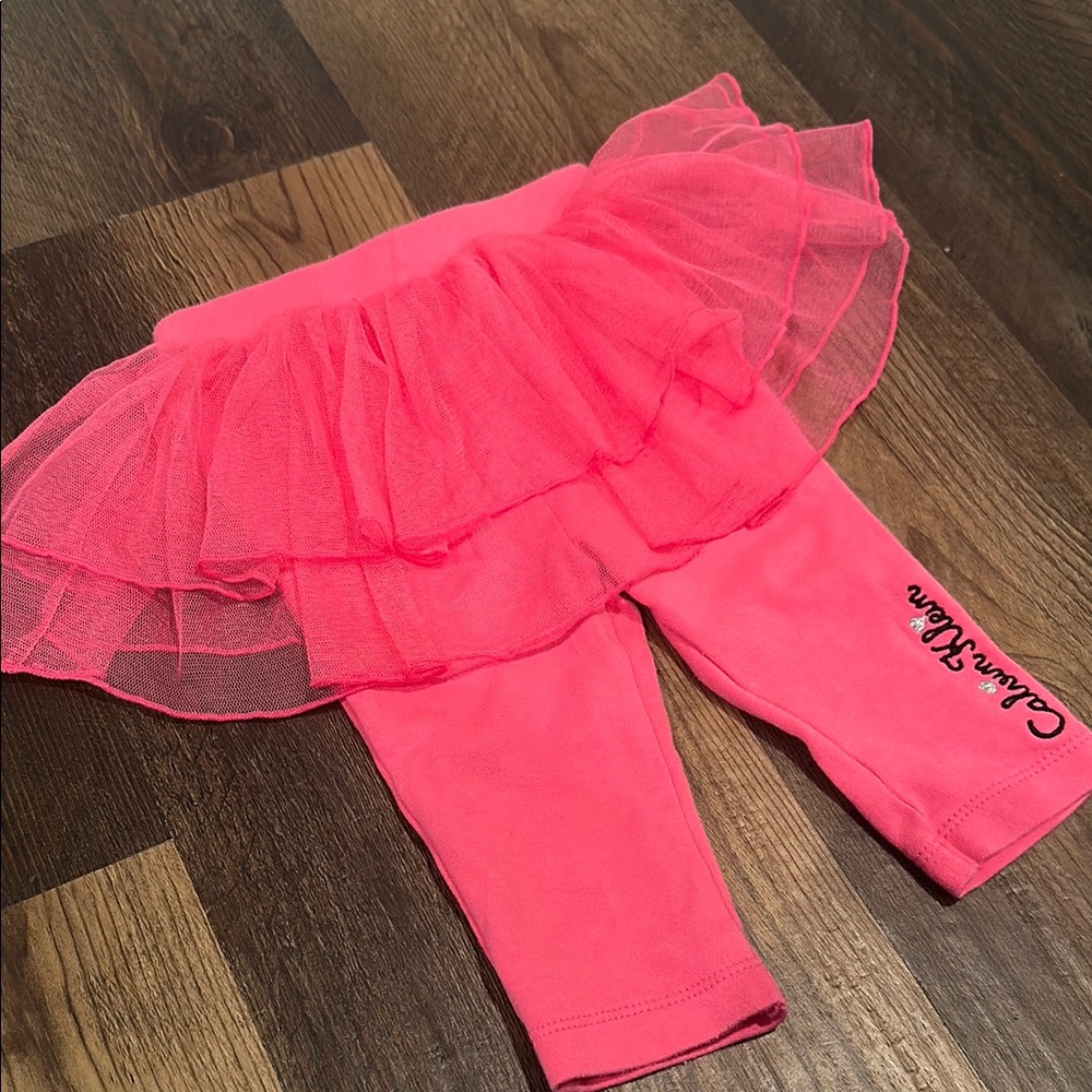 5 for $20 || Calvin Klein Pink Tutu Leggings 3-6mos